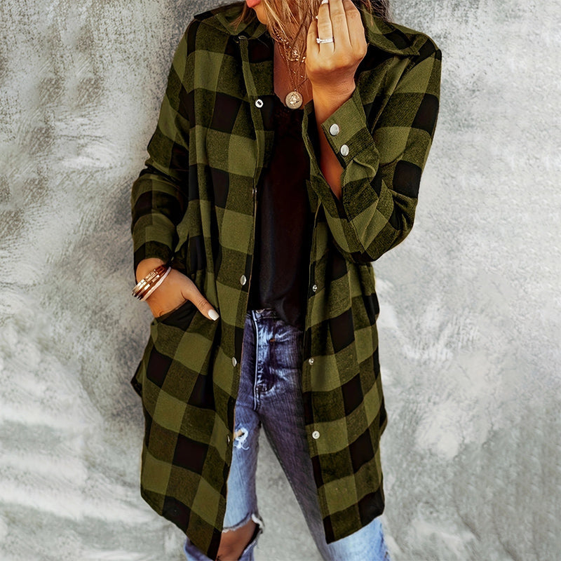 GR | Longline-Shirtjacke