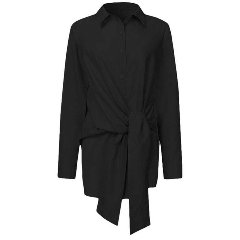 GR | The long-sleeved collared front-band shirt: Effortless style and comfort