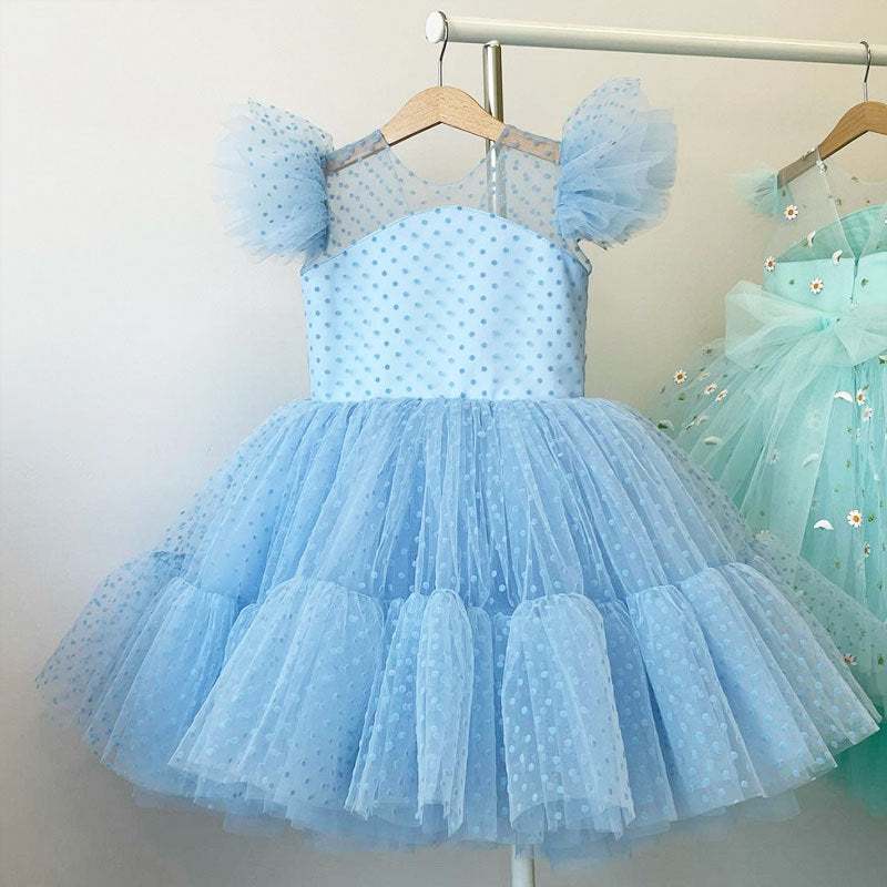 GR | Summer girl's dress, birthday party princess dress