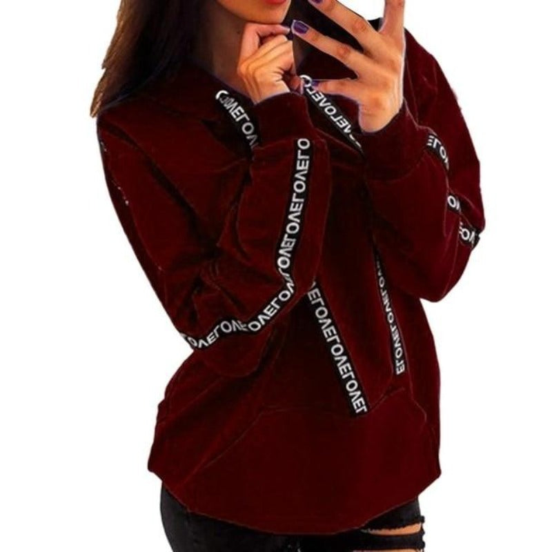 GR | Long-sleeved hoodie sweatshirt