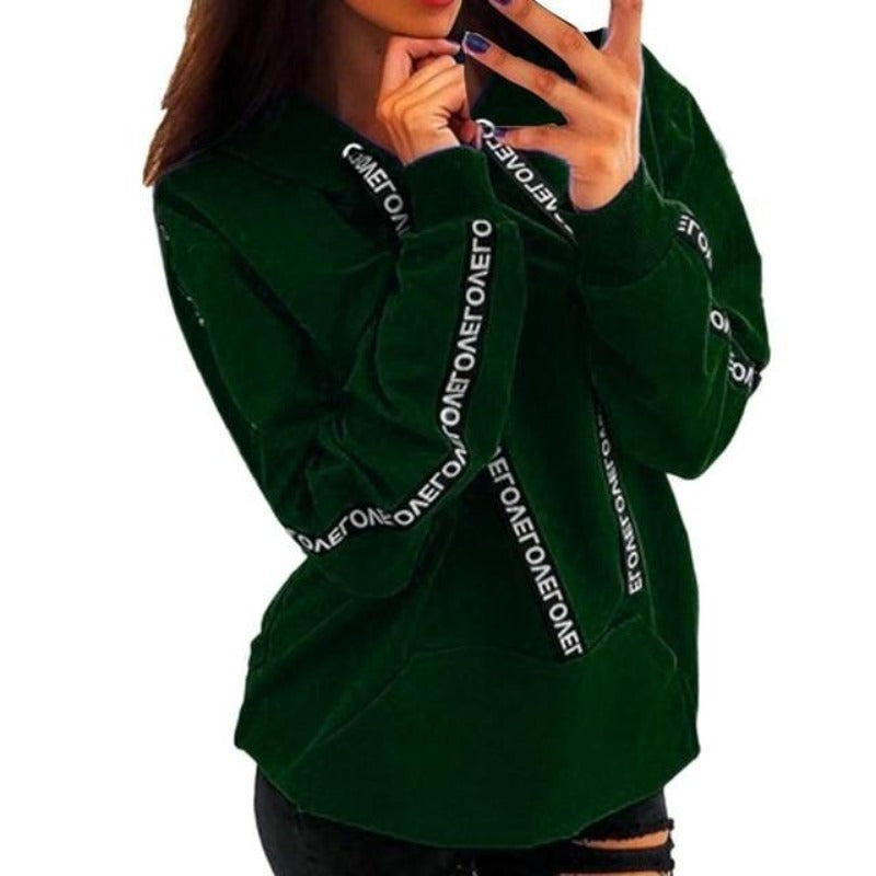 GR | Long-sleeved hoodie sweatshirt