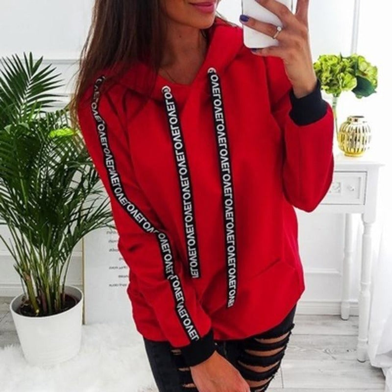 GR | Long-sleeved hoodie sweatshirt