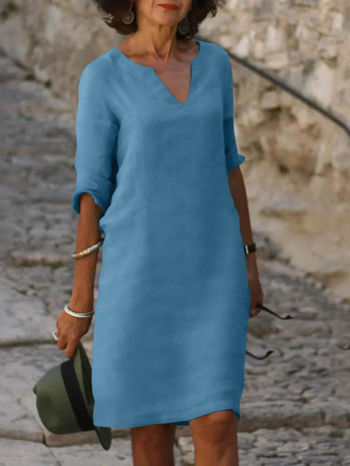 GR | Stilvolles Damen Kleid Leicht, Elegant & Perfekt Für Besondere Anlässe