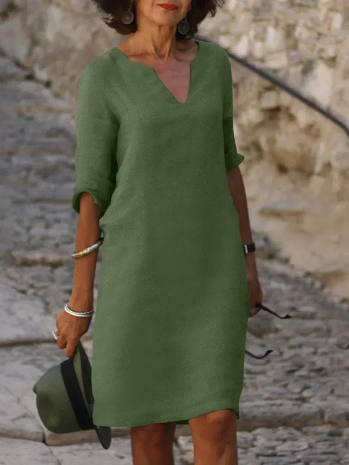 GR | Stilvolles Damen Kleid Leicht, Elegant & Perfekt Für Besondere Anlässe