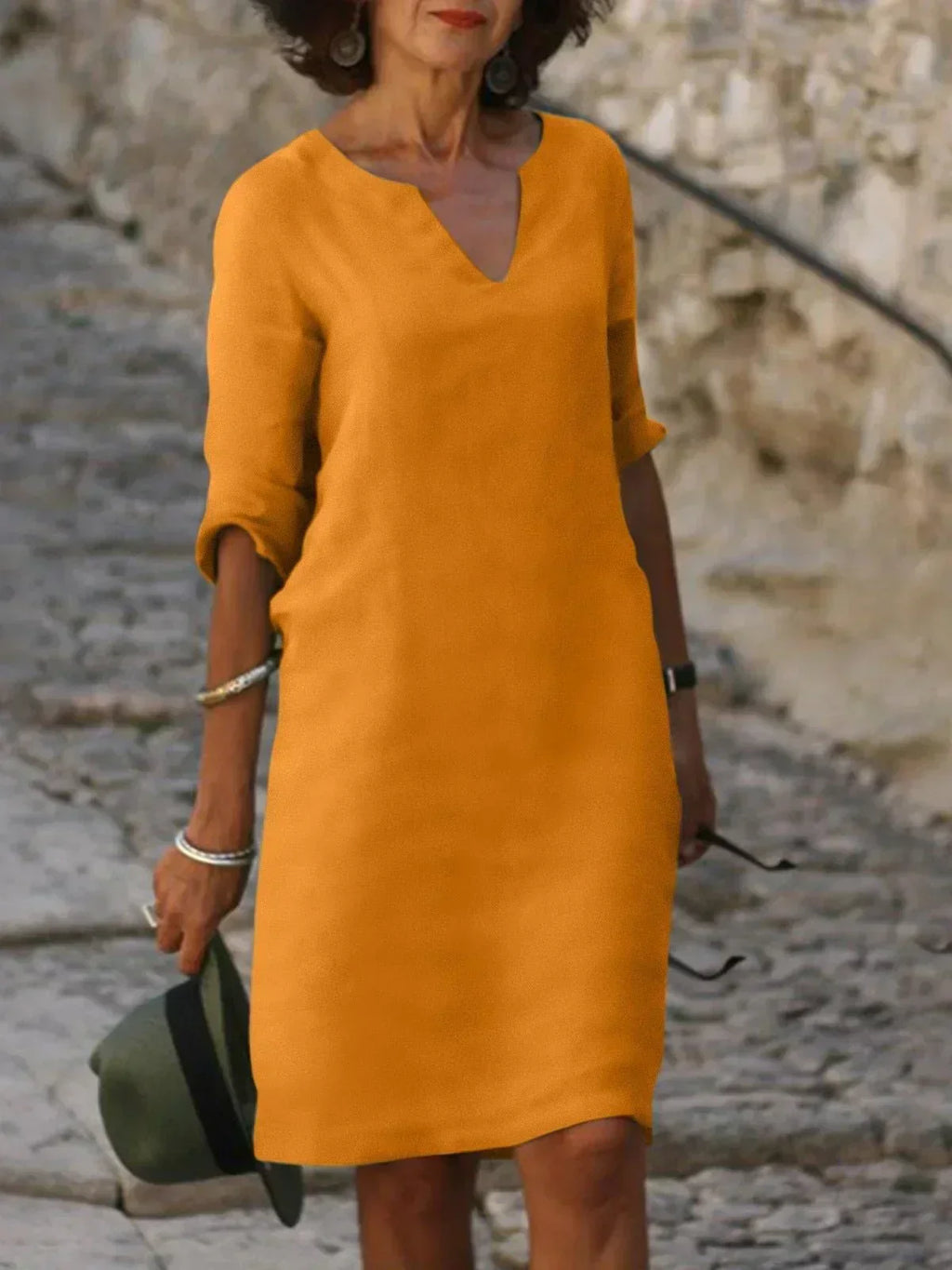 GR | Stilvolles Damen Kleid Leicht, Elegant & Perfekt Für Besondere Anlässe