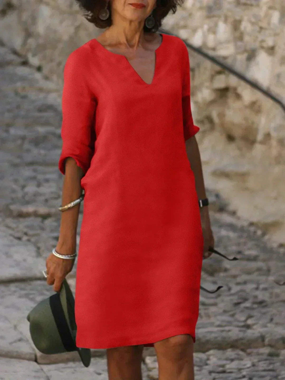 GR | Stilvolles Damen Kleid Leicht, Elegant & Perfekt Für Besondere Anlässe