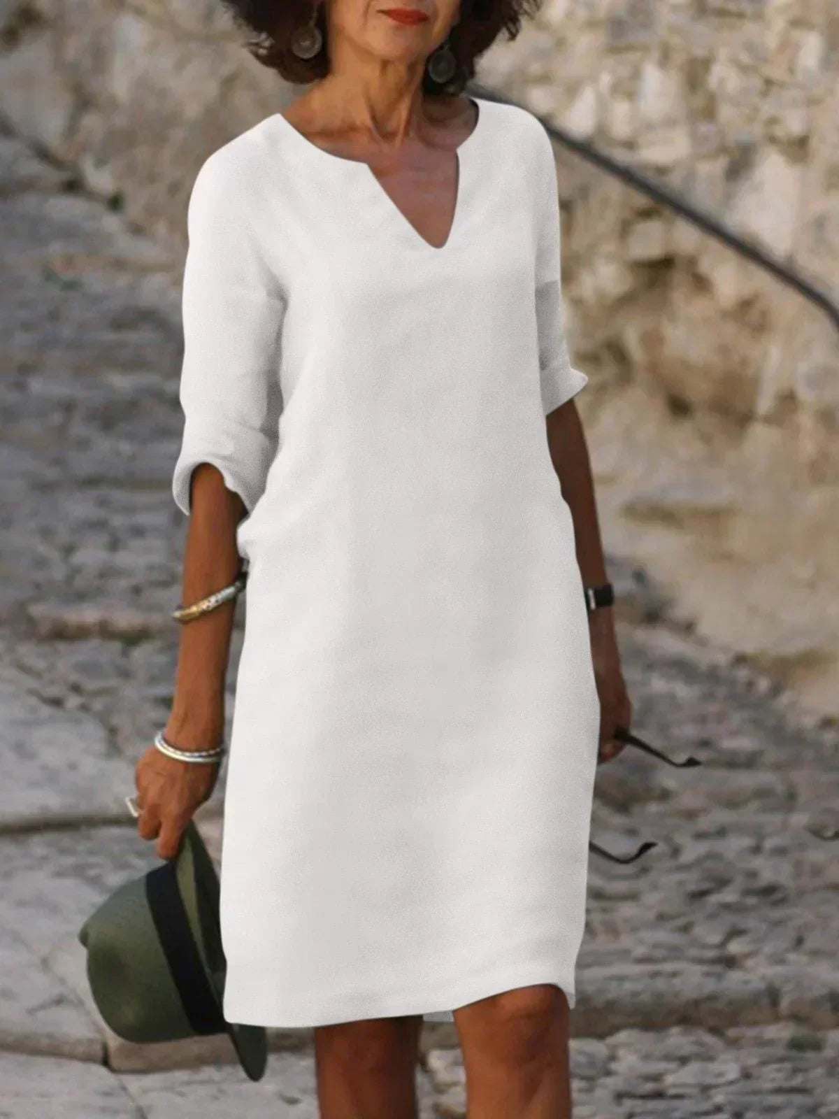 GR | Stilvolles Damen Kleid Leicht, Elegant & Perfekt Für Besondere Anlässe