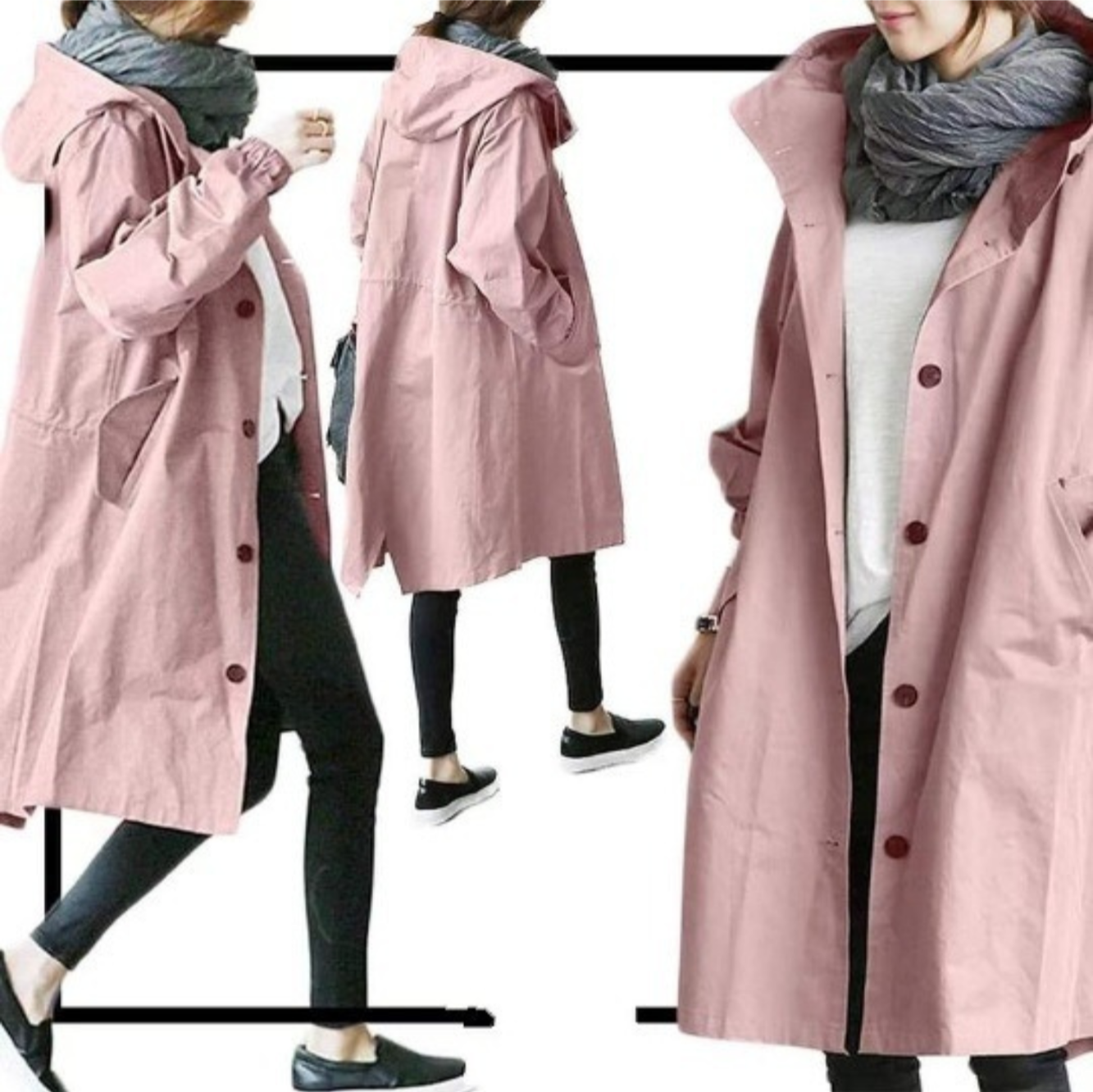 GR | Trench coat for women