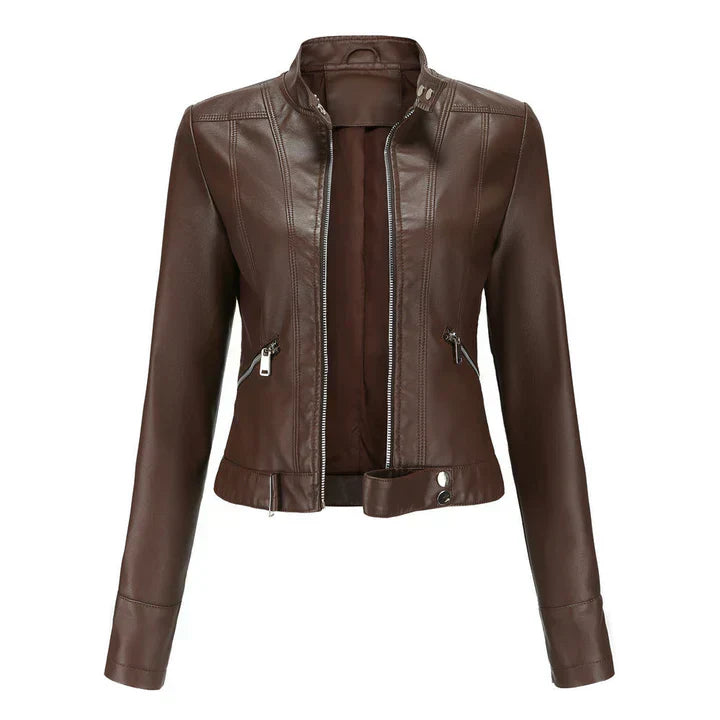 GR | Elegant leather jacket