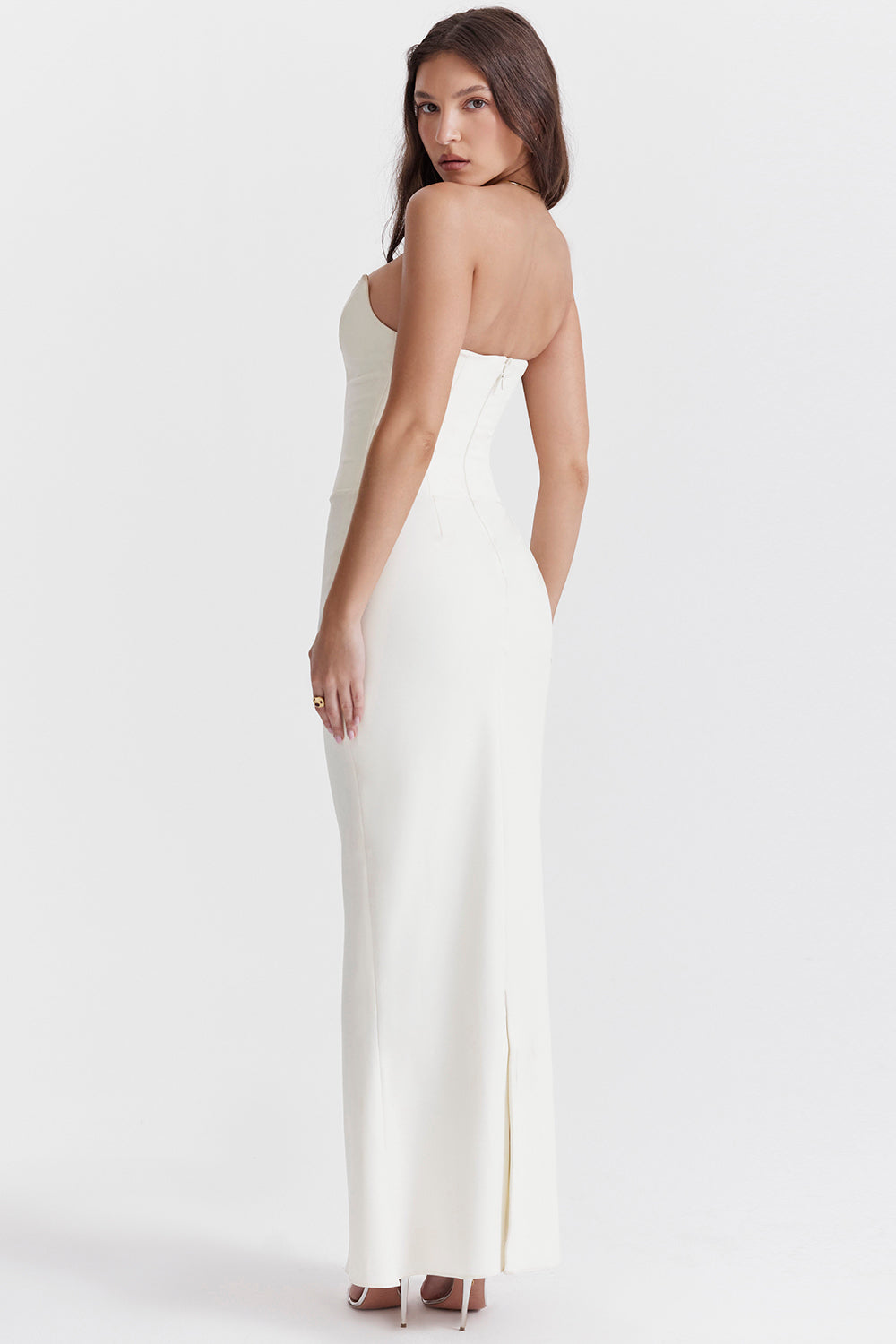 GR | Trägerlose Korsettkleid