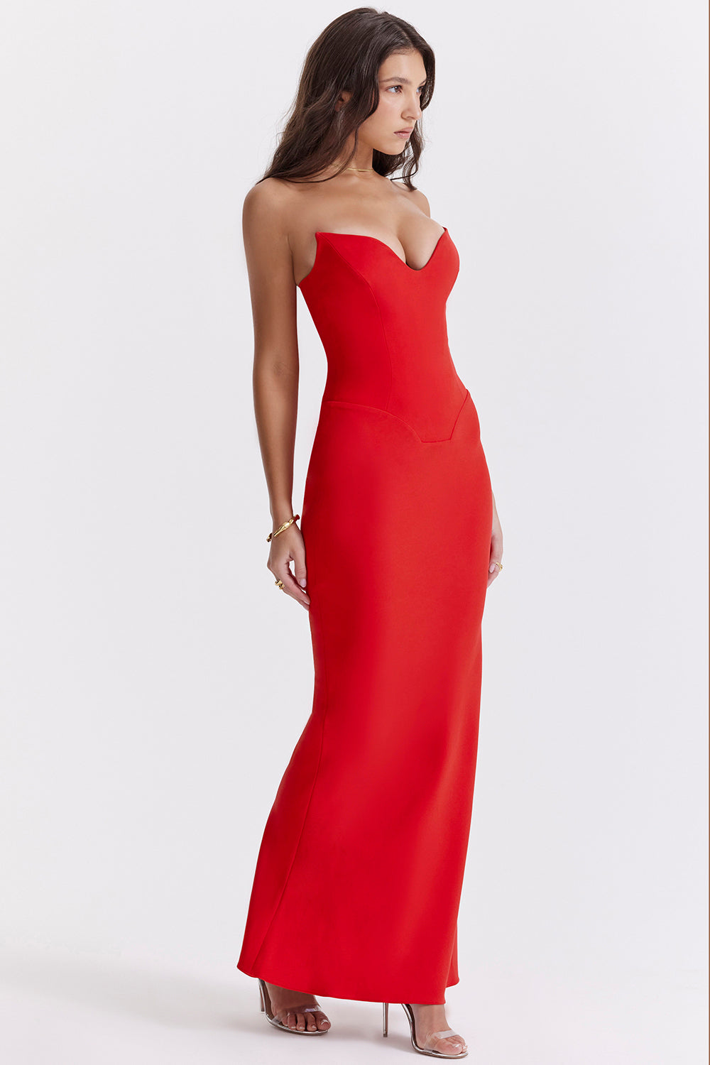 GR | Trägerlose Korsettkleid
