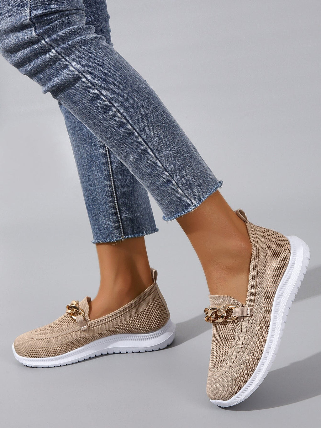 GR - Casual Slip-On Sneakers for Women | Sneakers made of breathable, flexible knit material