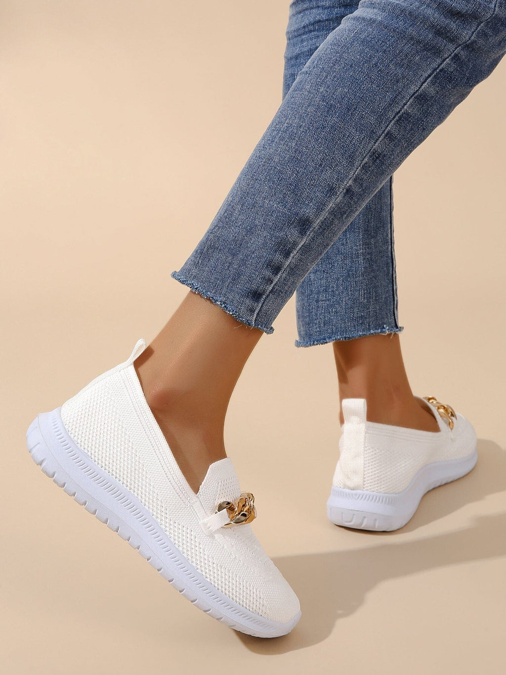 GR - Casual Slip-On Sneakers for Women | Sneakers made of breathable, flexible knit material