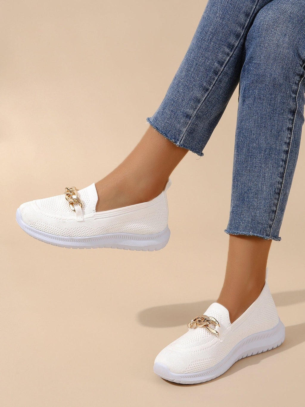 GR - Casual Slip-On Sneakers for Women | Sneakers made of breathable, flexible knit material