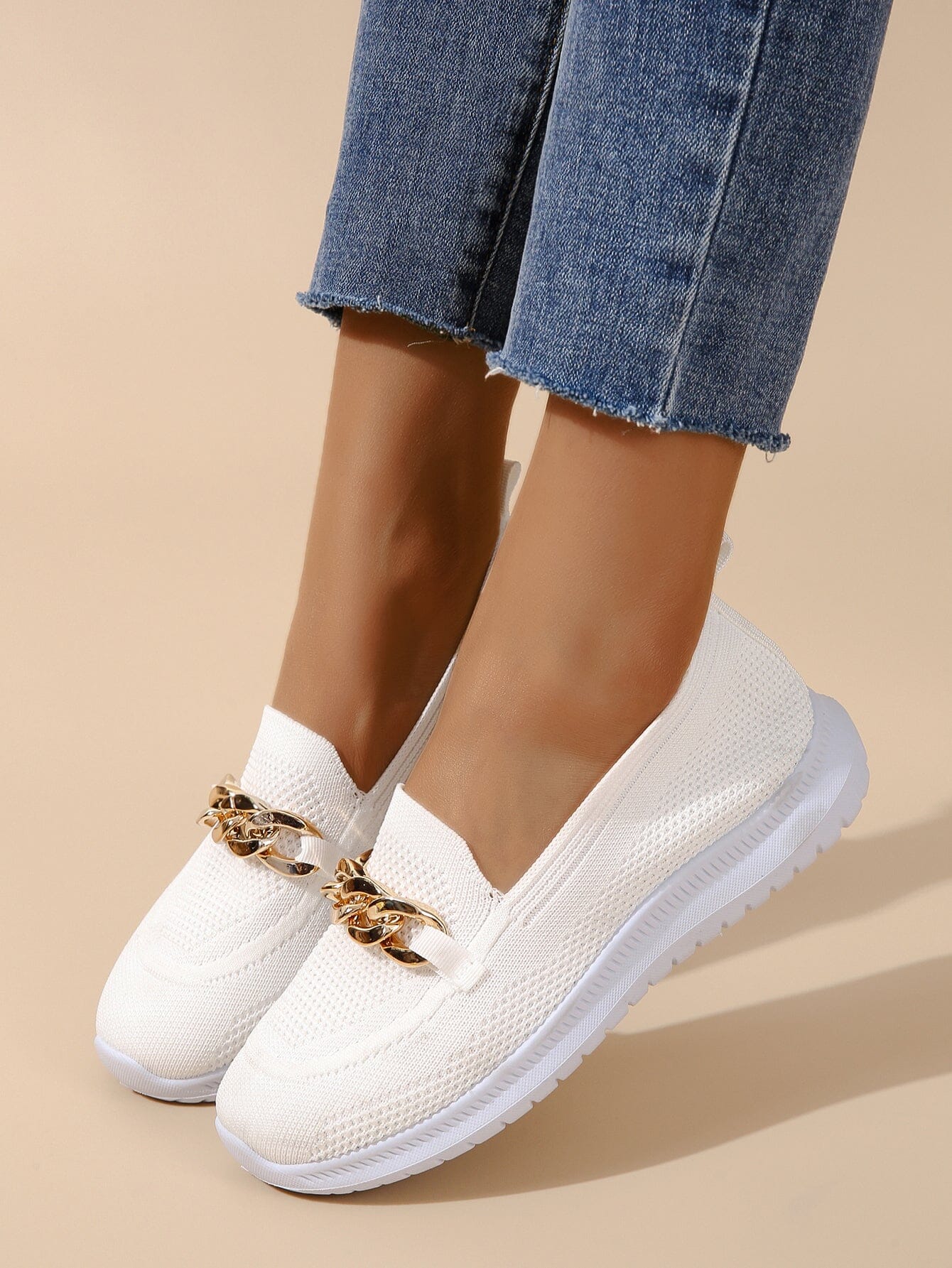 GR - Casual Slip-On Sneakers for Women | Sneakers made of breathable, flexible knit material