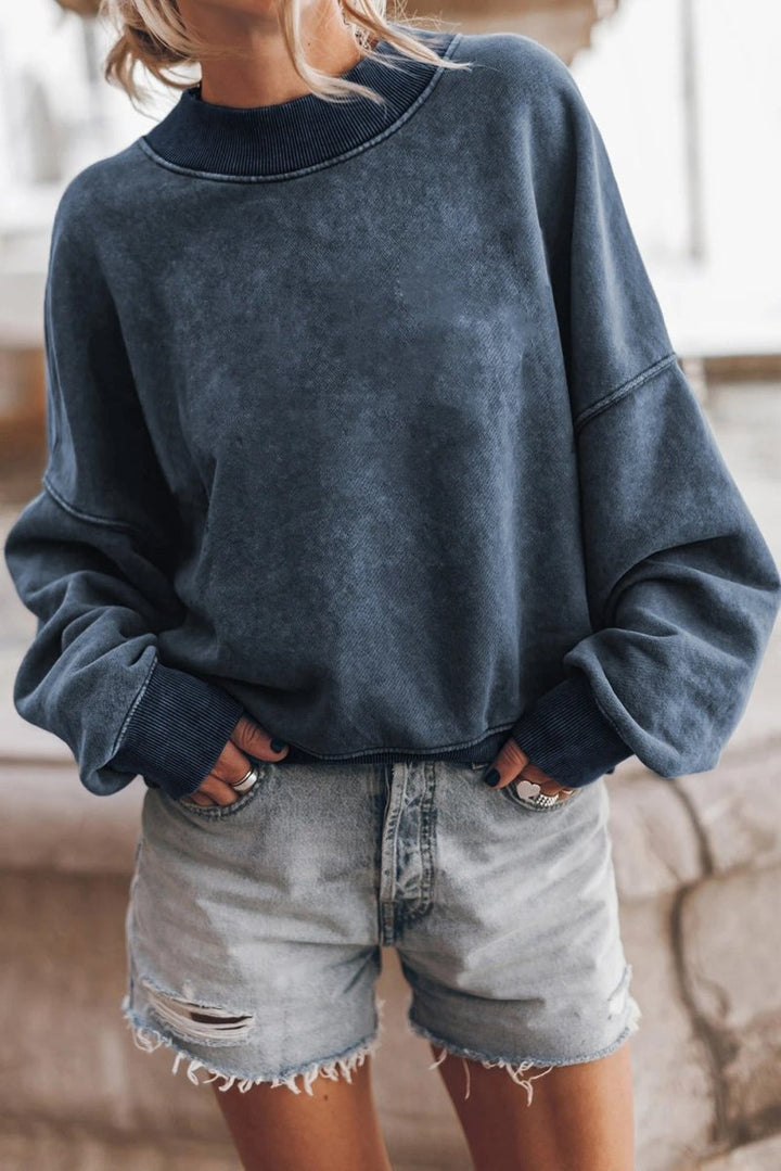 GR | Washed sweater for women