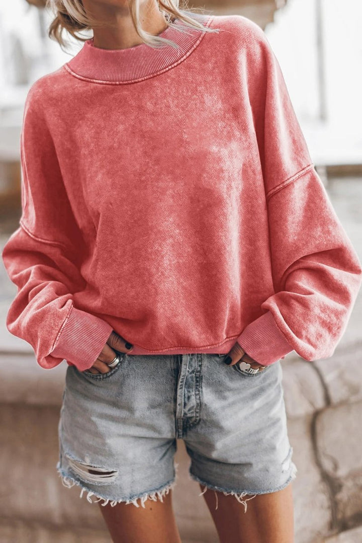 GR | Washed sweater for women