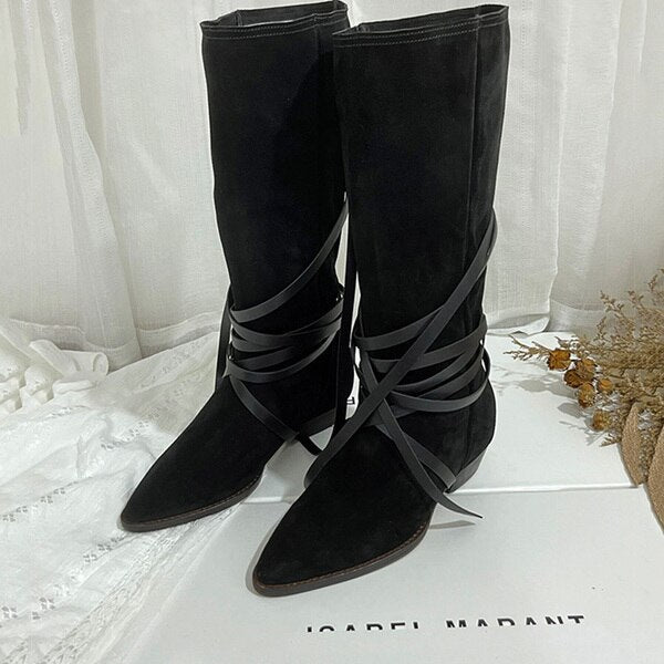 GR | Comfortable suede boots for women 
