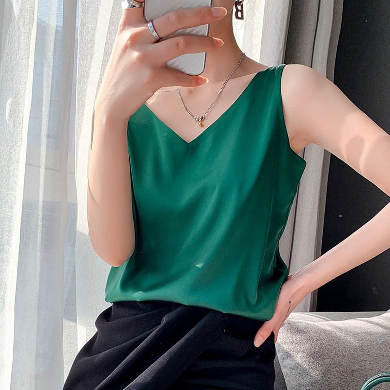 Trigala - Silky soft tank top for women 