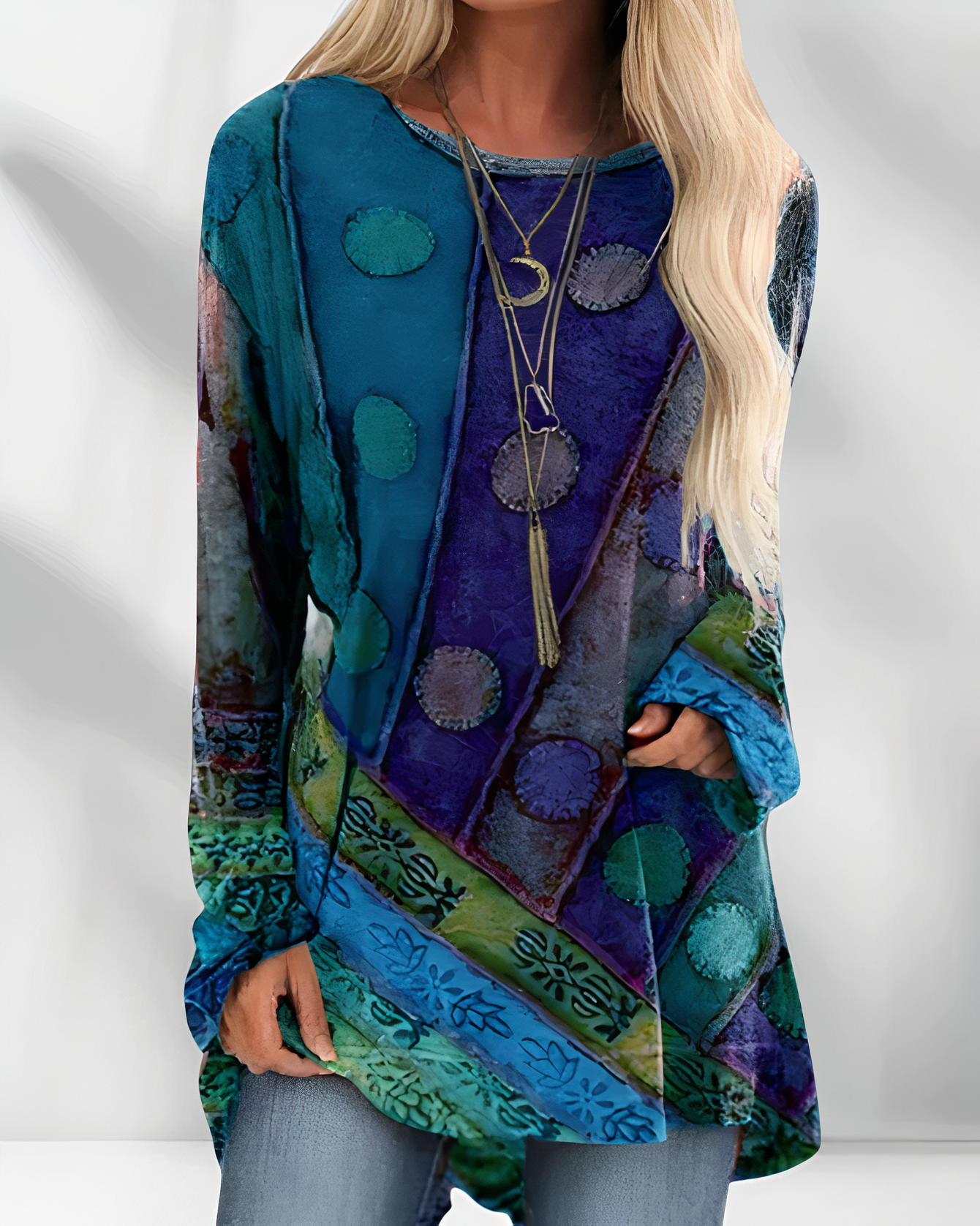 GR | Women's Tunic Tops Elegant Top