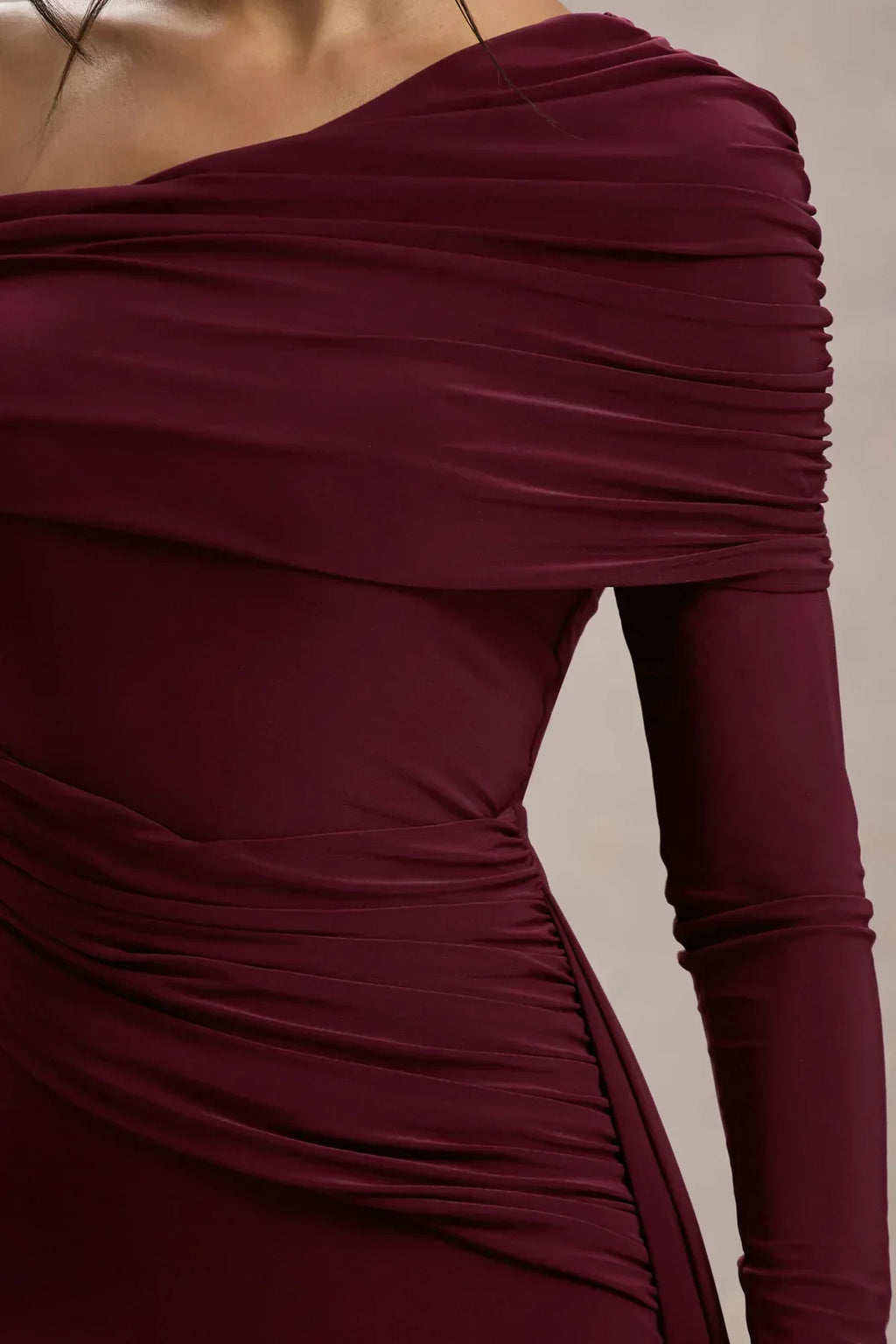 GR | Scale Pleated Maxi Dress