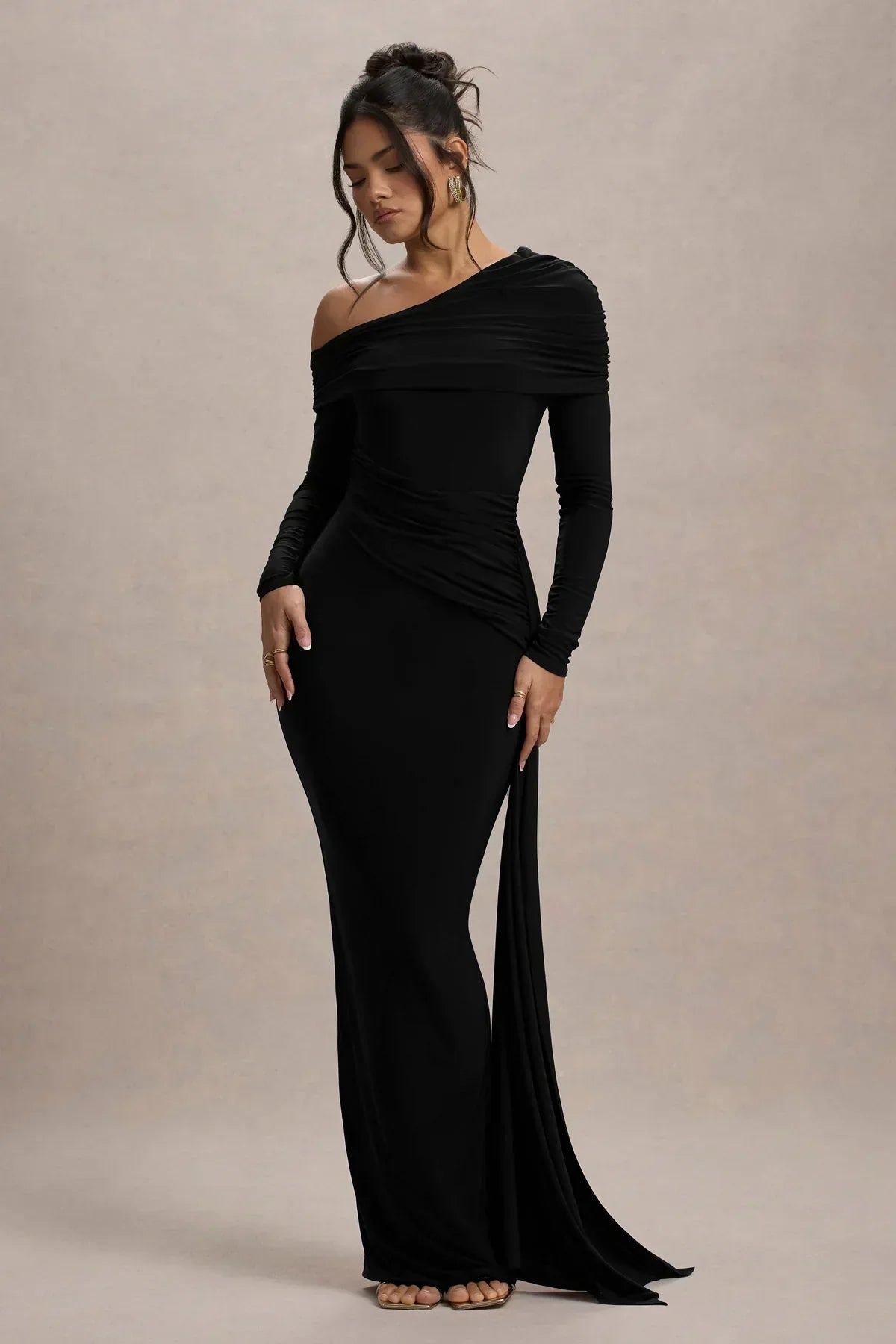 GR | Scale Pleated Maxi Dress