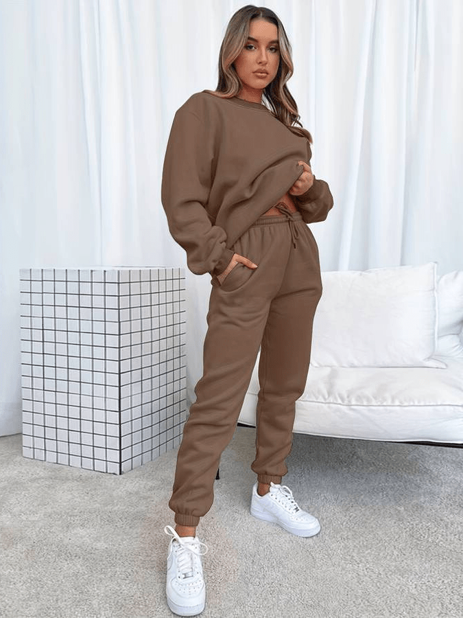 GR | Jogging Set Comfortable Plus Size Women's Casual Chi