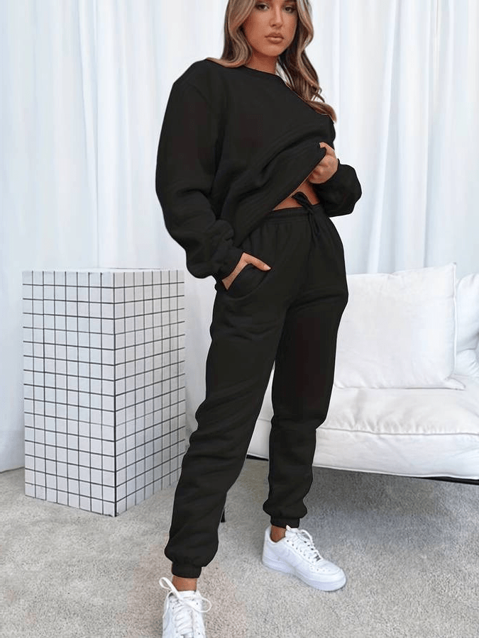 GR | Jogging Set Comfortable Plus Size Women's Casual Chi