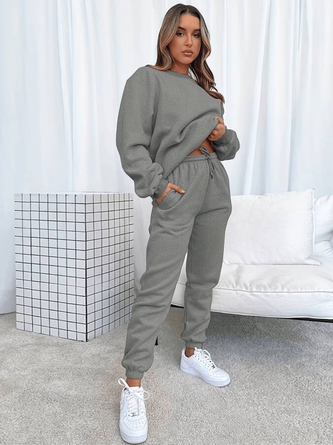 GR | Jogging Set Comfortable Plus Size Women's Casual Chi