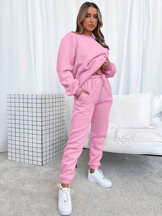 GR | Jogging Set Comfortable Plus Size Women's Casual Chi