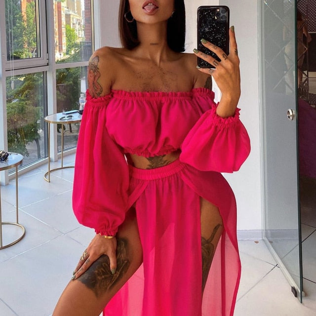 GR | Check out this skirt set