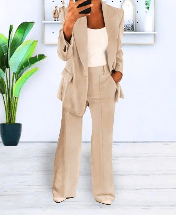 GR | Women's Blazer Comfortable & Chic Blazer Set Casual & Formal Outfit