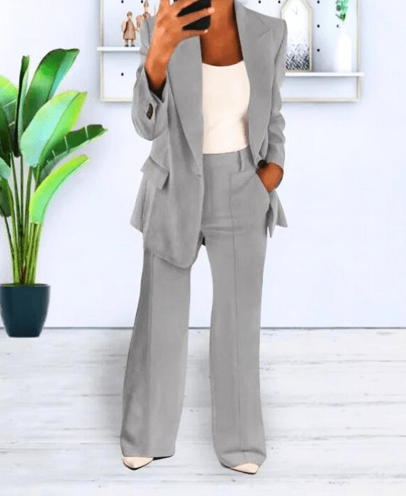 GR | Women's Blazer Comfortable & Chic Blazer Set Casual & Formal Outfit