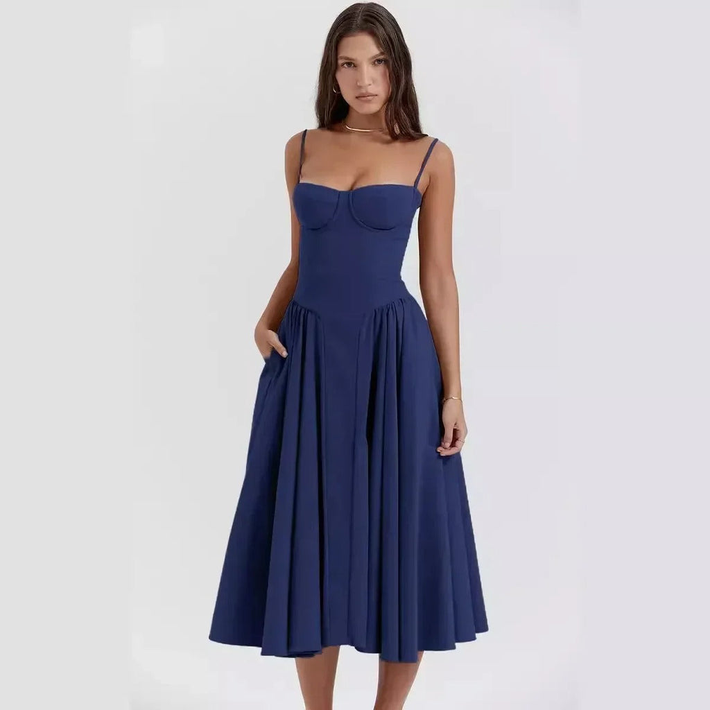 GR | Elegantes ärmelloses Kleid
