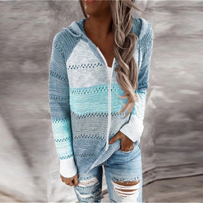 GR | Brightly striped knit vests in Ibiza boho style for women - Trendy and comfortable