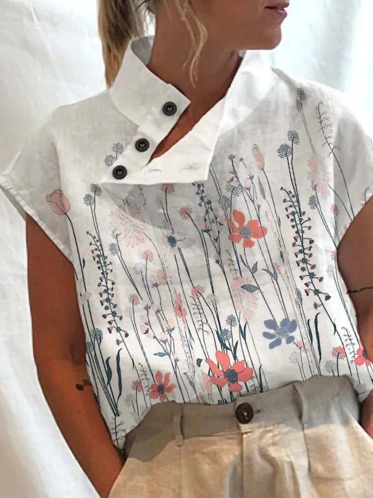 GR | Floral Print Top