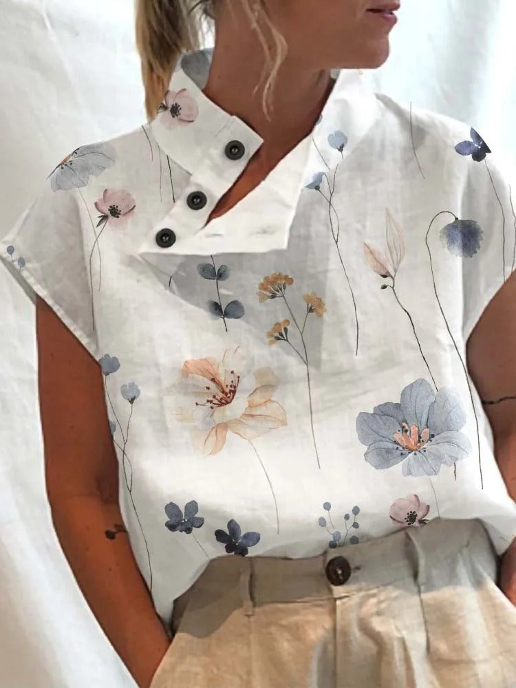 GR | Floral Print Top