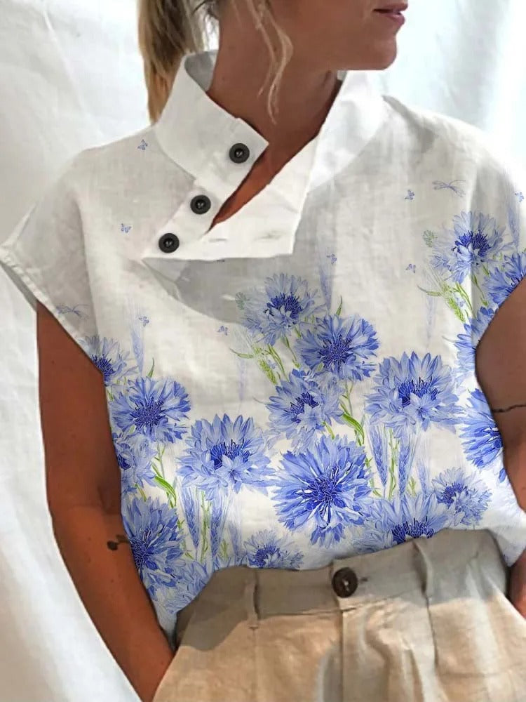 GR | Floral Print Top