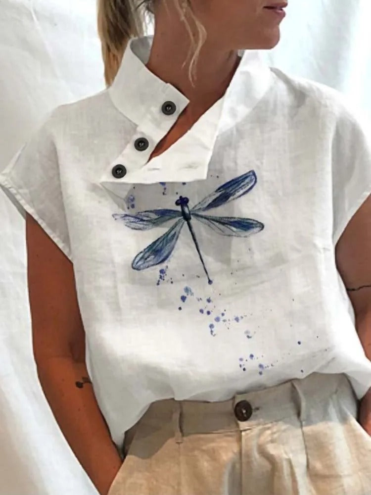GR | Floral Print Top