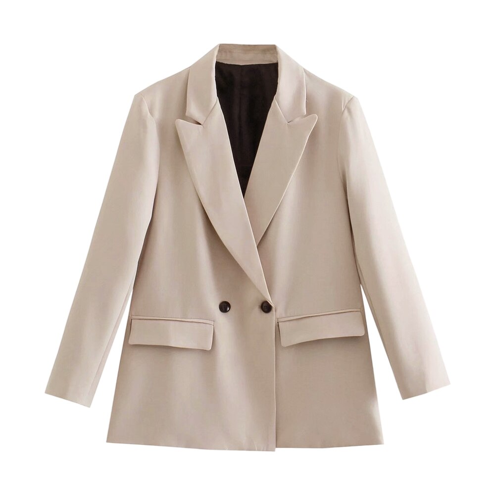 GR | Comfortable, trendy long blazer for autumn