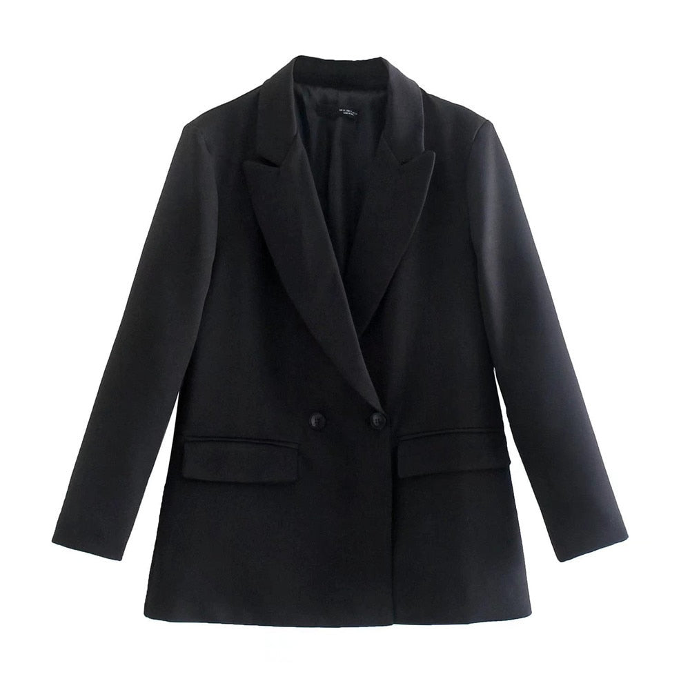 GR | Comfortable, trendy long blazer for autumn