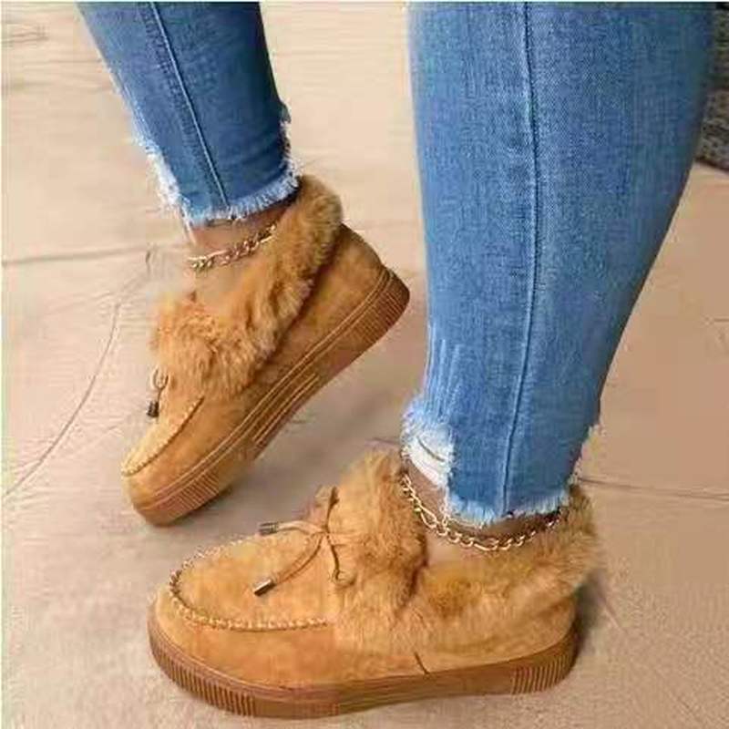 GR | Warm slippers with fur for winter