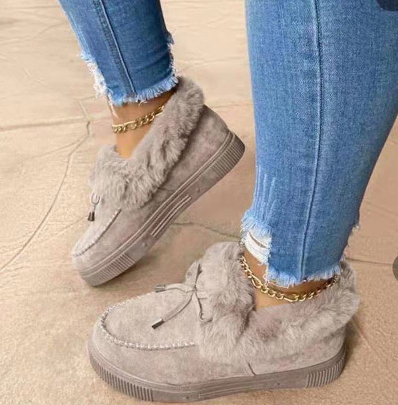 GR | Warm slippers with fur for winter
