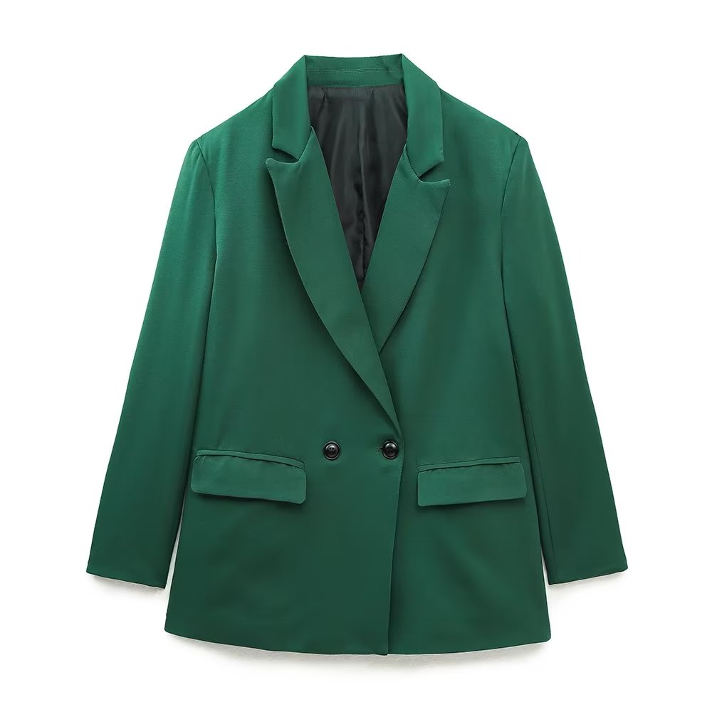 GR | Comfortable, trendy long blazer for autumn