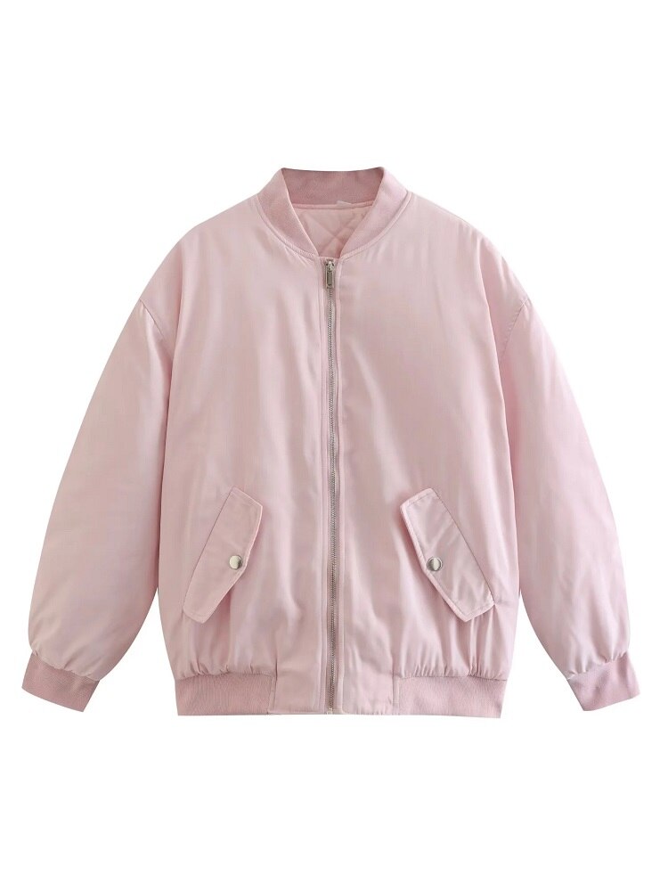 GR | Oversized bomber jacket for women