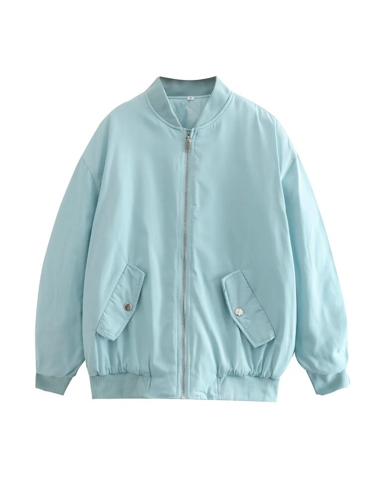 GR - Oversized bomber jacket for women