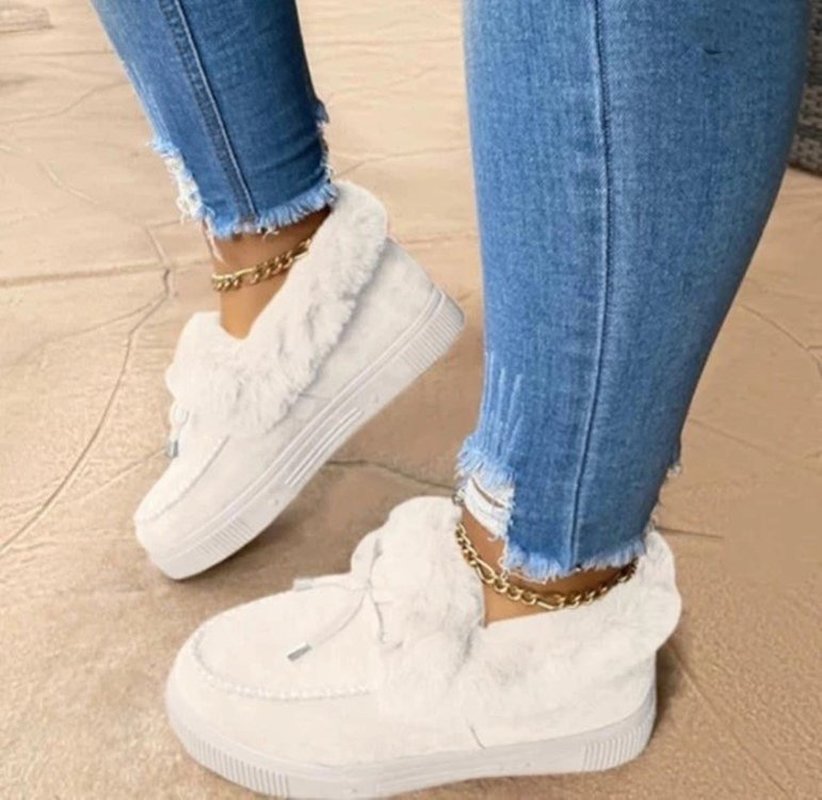 GR | Warm slippers with fur for winter