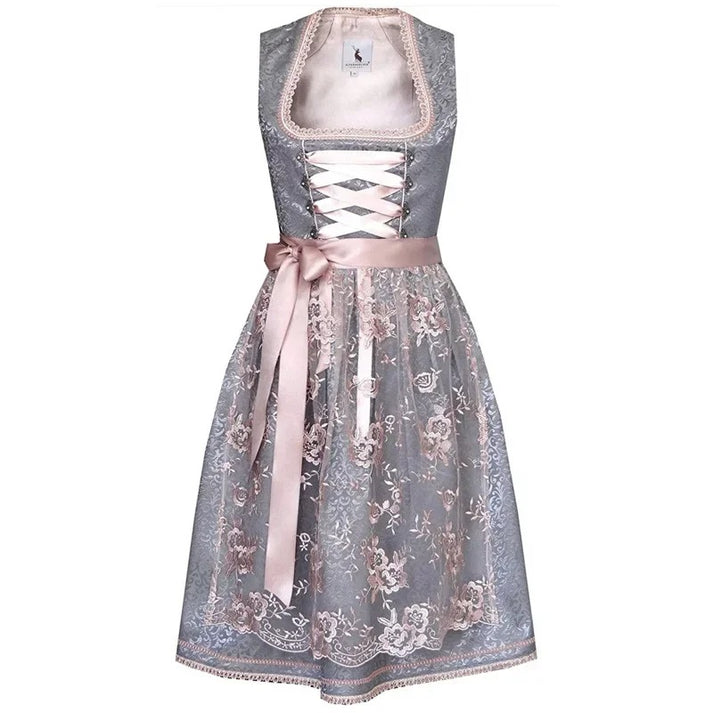 GR | Kurzärmelig Dirndl Kostüm Für Oktoberfest