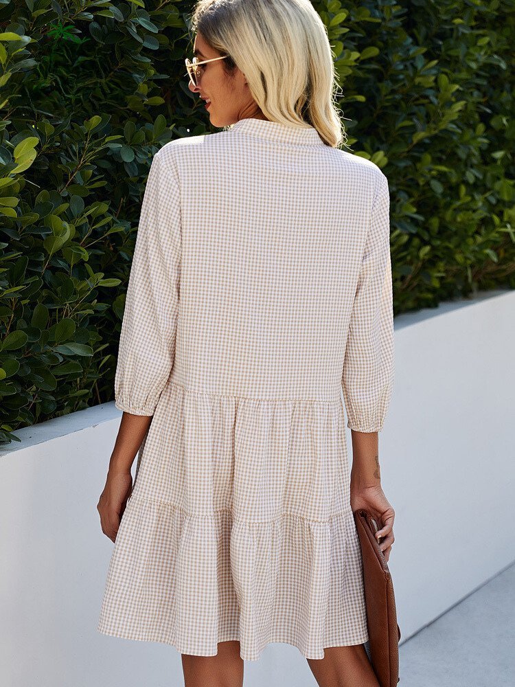 GR | Checkered dress