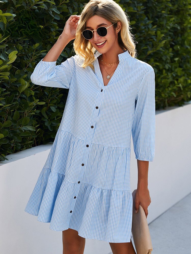 GR | Checkered dress
